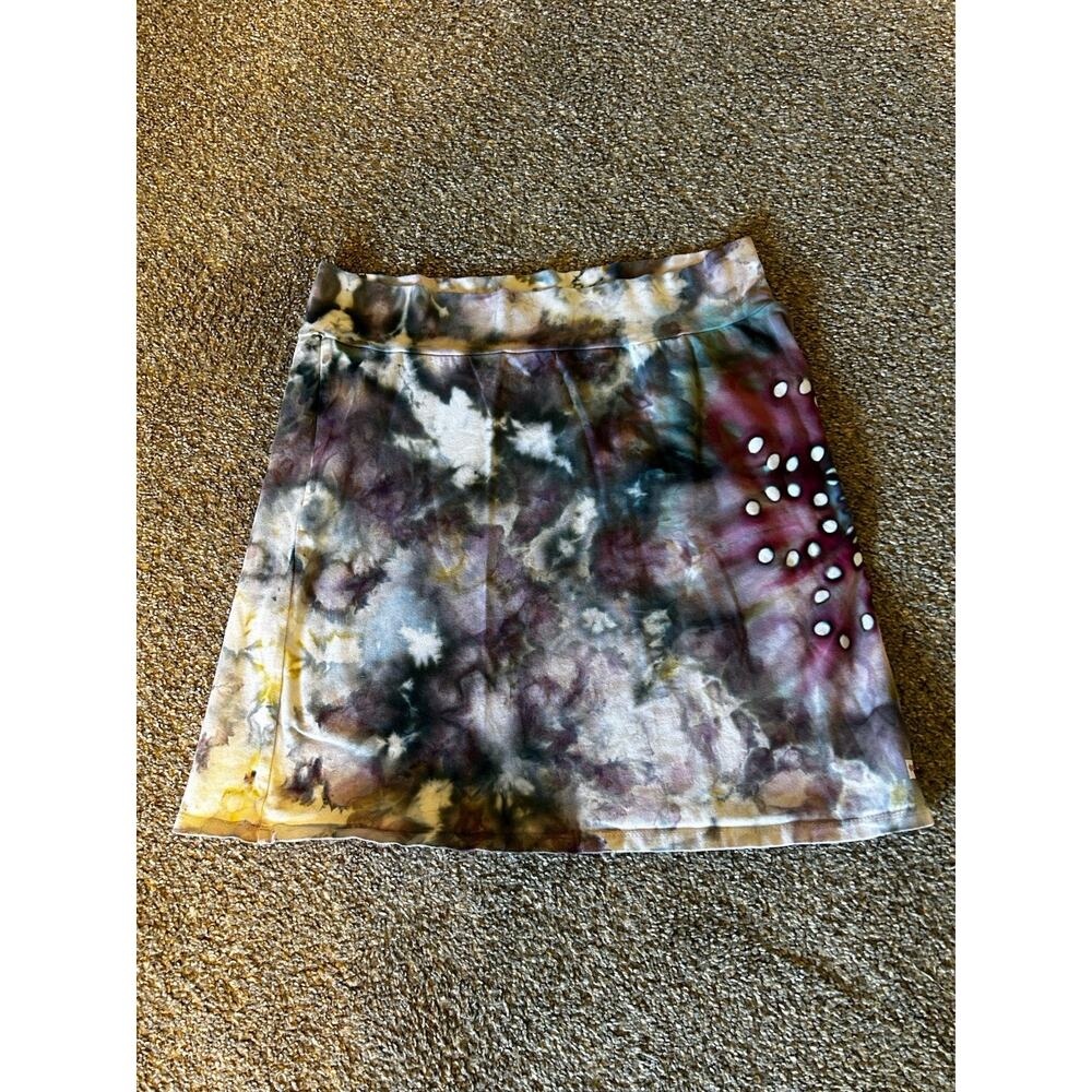 Dharma Trading Co Tie Dye Pencil Skirt XL Wearable Art Boho Stretch - Picture 2 of 6